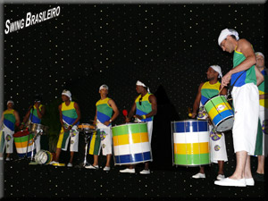 bande percussive de Samba-reggae