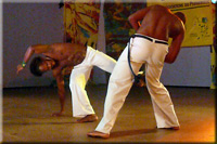 démonstration de capoeira